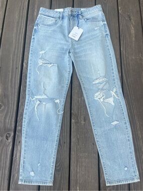 NWT Eunina Tobi Super HighRise Mom Jean